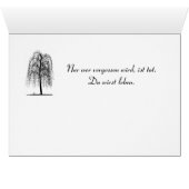 Herzliche  Anteilnahme 3 Karte (Inside Horizontal (Bottom))