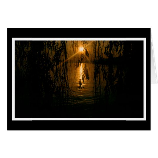 Herzliche Anteilnahme Karte (Front Horizontal)