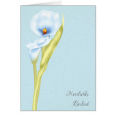 Herzliches Beileid German Simply Stated Sympathy (Front)