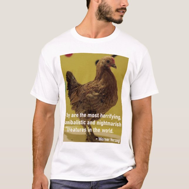 Herzog's Dancing Chicken T-Shirt (Front)