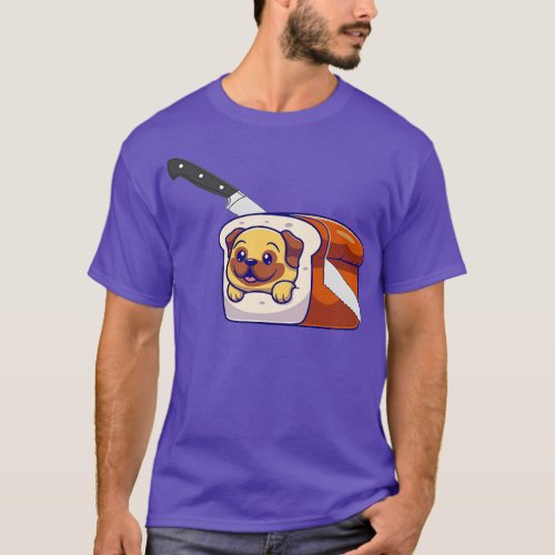 Hes a Pure Bread Pug T_Shirt