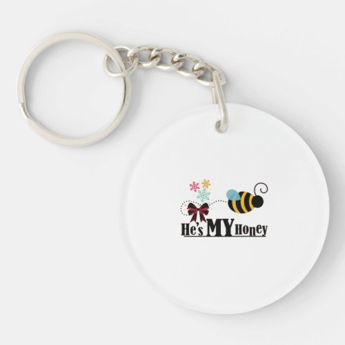 hes honey couples keychain