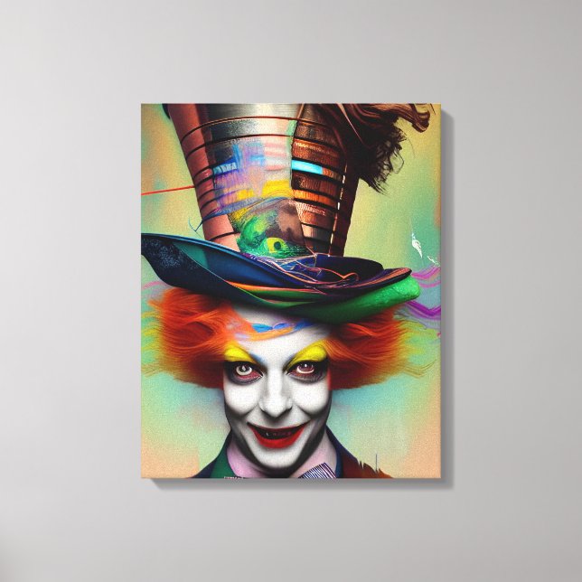 He's Mad Canvas Print (Front)