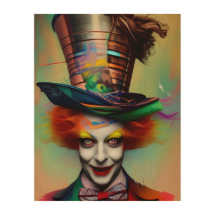 He's Mad Wood Wall Art