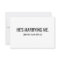 He's marrying me bridesmaid proposal flat Card