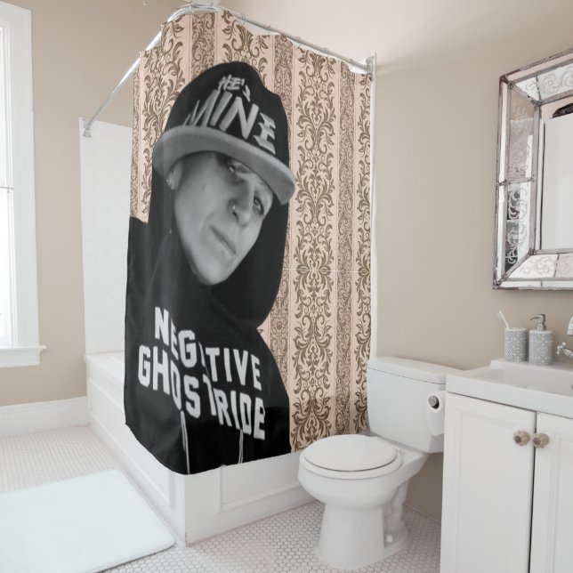 He's Mine  Shower Curtain (In Situ)