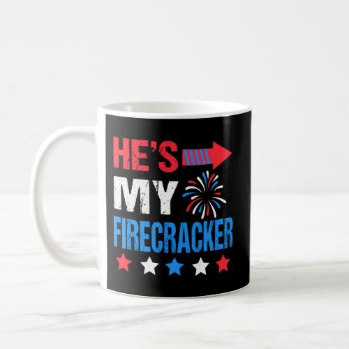HeS My Firecracker His And Hers 4Th Of July Coffee Mug