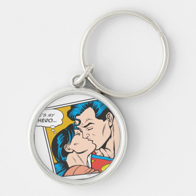 He's my hero keychain (Front)