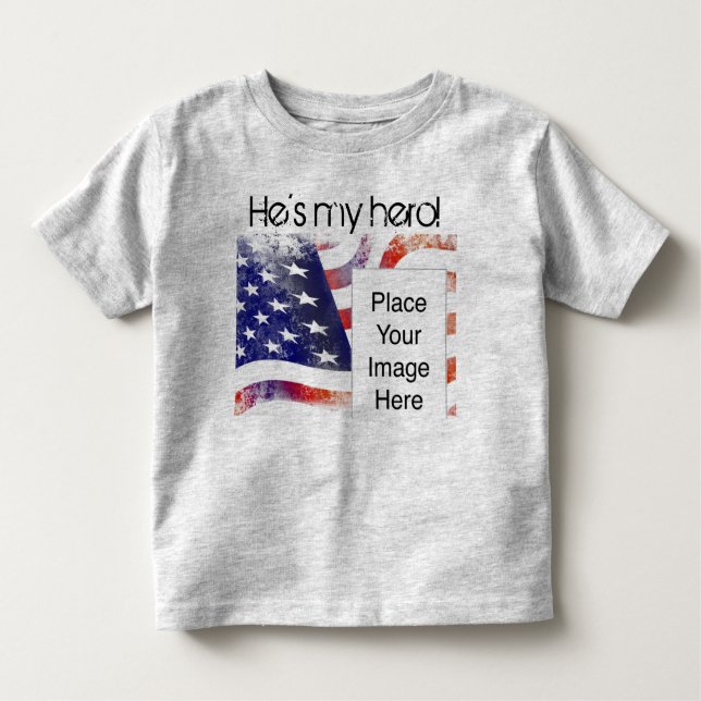He's My Hero! shirt (Front)