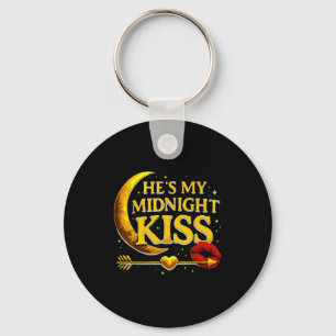 He's My Midnight Kiss Valentine’s Day Meme Matchin Keychain