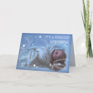He's there! card