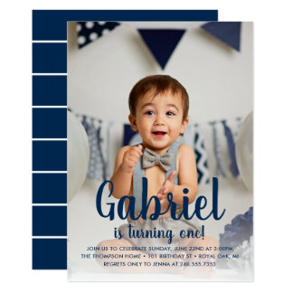 1st Birthday Invitations Zazzle