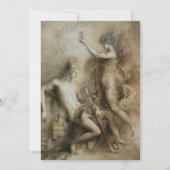 Hesiod and Muse by Gustave Moreau (Front)