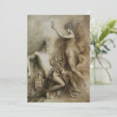 Hesiod and Muse by Gustave Moreau (Standing Front)