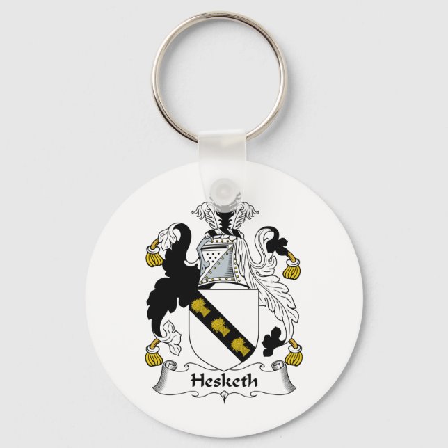 Hesketh Family Crest Keychain (Front)