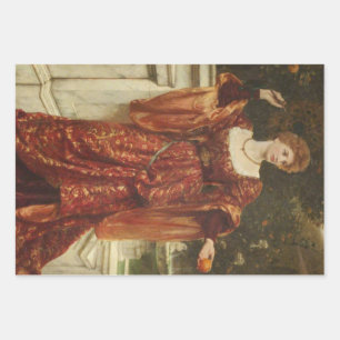 Hesperia (by Frank Dicksee) Wrapping Paper Sheets