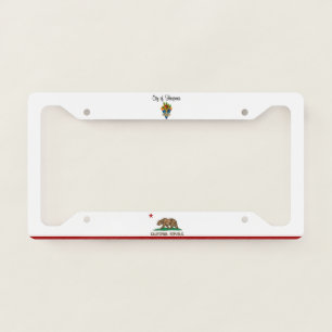 Hesperia (California) city flag License Plate Frame