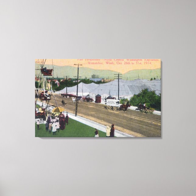 Hesperides FairNorth Central WA Exposition Canvas Print (Front)