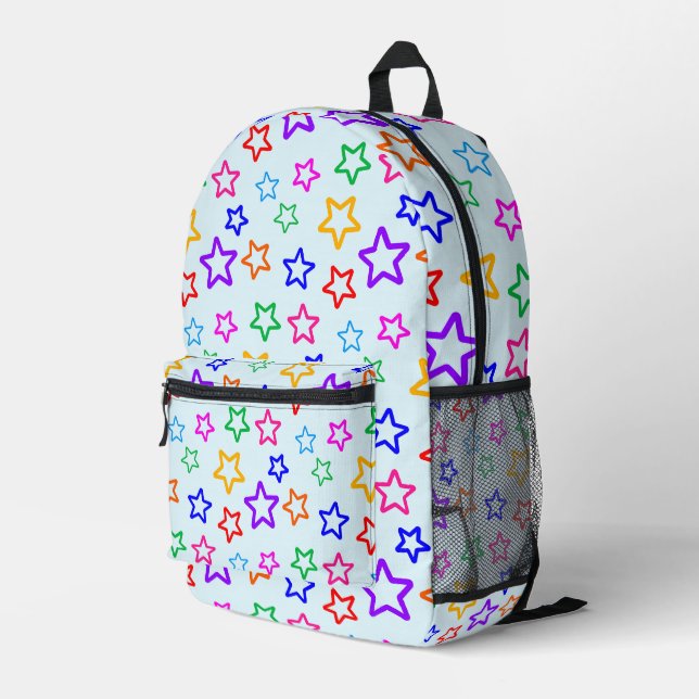 Hesperos Printed Backpack (Back Corner Right)
