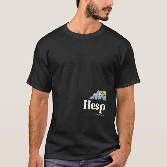 Hesperus COLORADO Ski Snowboard Hiking Tubing T-Shirt (Front)