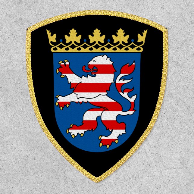 Hessen Coat of Arms (Germany) Patch (Front)