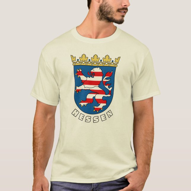 Hessen Coat of Arms (Germany) T-Shirt (Front)