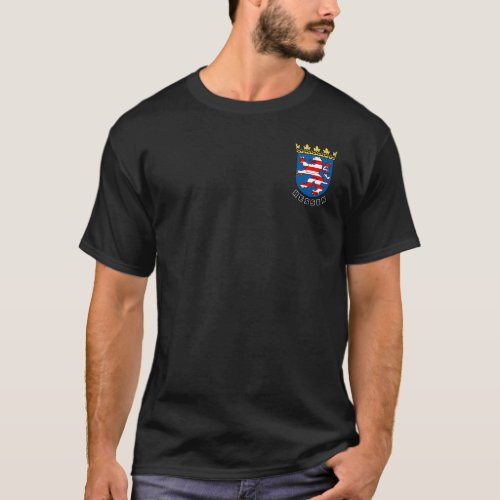 Hessen Coat of Arms Germany T_Shirt