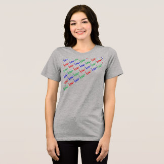 Hess's T-shirt Tri-Blend Shirt