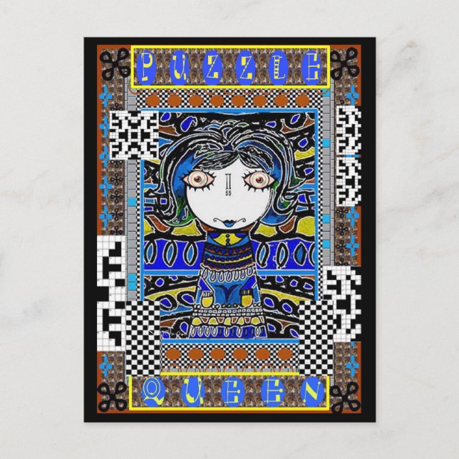 HESTER BESSIE METTS COLLECTIBLE ART POSTCARD (Front)