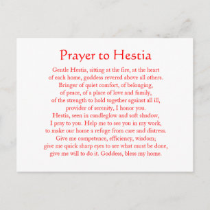 Hestia Postcard