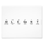 Allegany  Het Print van de foto