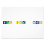 capas tectónicas  Het Print van de foto