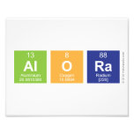 alora  Het Print van de foto