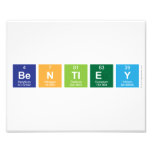 Bentley  Het Print van de foto