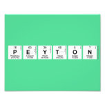  Peyton  Het Print van de foto