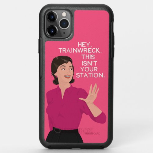 Het trainwreck This isnt your station OtterBox Symmetry iPhone 11 Pro Max Case