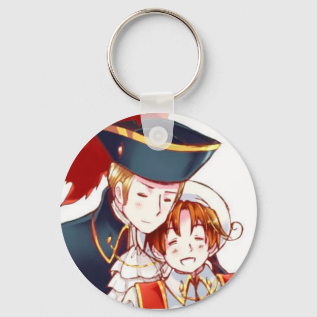 Hetalia Holy Roman Empire & North Italy Keychain (Front)