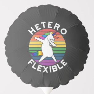 Hetero Flexible LGBT Lesbian Gay bisexual Trans Balloon