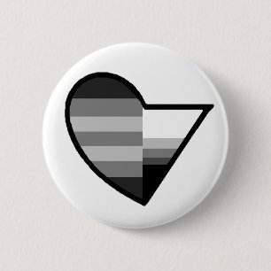Heteroromantic Demisexual Button