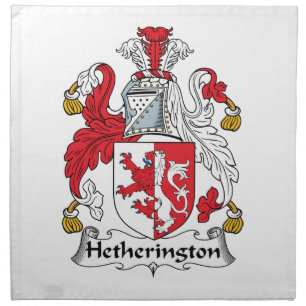 Hetherington Family Crest Napkin