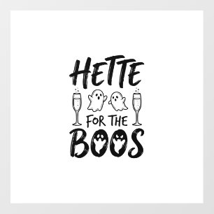Hette For The Boos Halloween Ghost Party Shirt Des Floor Decals
