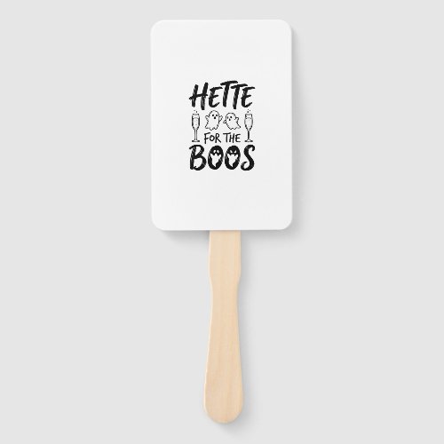 Hette For The Boos Halloween Ghost Party Shirt Des Hand Fan