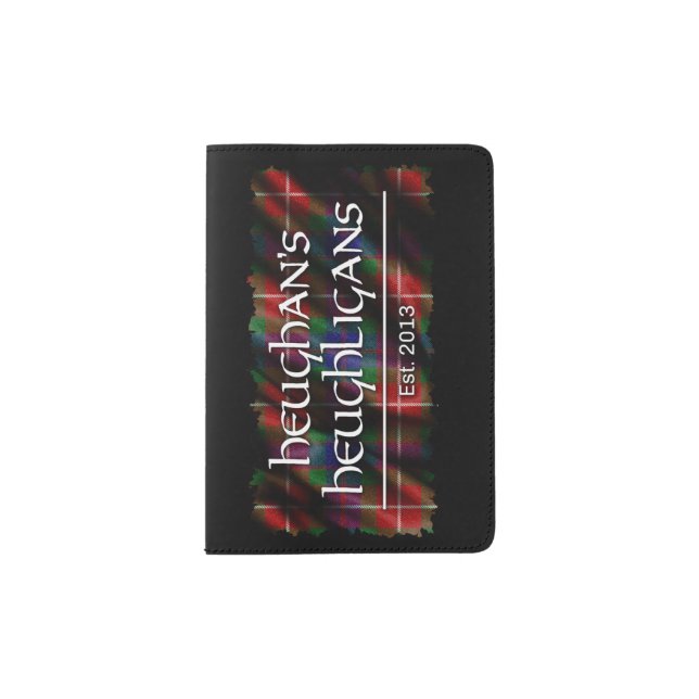 Heughligans Passport Cover (Front)