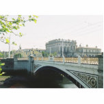 Heuston Railway Station, Kingsbridge Dublin Cutout<br><div class="desc">Dublin city view of Iron bridge spanning the River Liffey,  it was built to commemorate the visit of King George IV in 1821,  Heuston Railway station is in the background.</div>