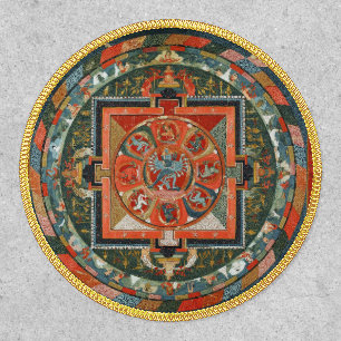 Hevajra Tibetan Buddhist Deity Mandala Patch