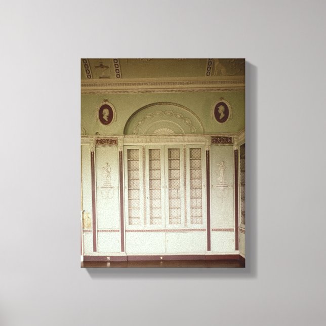 Heveningham Hall, Suffolk: library, 1778-80 Canvas Print (Front)