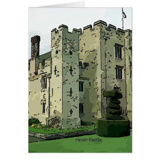 Hever Castle Design 2 Cards (Front)