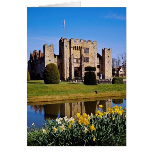 Hever Castle, Kent flowers Cards (Front)