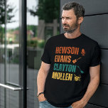 Hewson Evans Clayton Mullen Irish Rock Band T-shirt at Zazzle