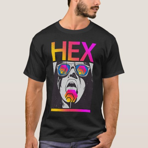 HEX Crypto by Richard Heart  Hexican Investor Loll T_Shirt